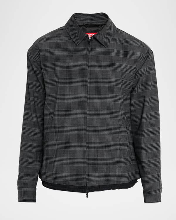 Diesel Men's S-Berto Wolf Teddy Jacket | Neiman Marcus
