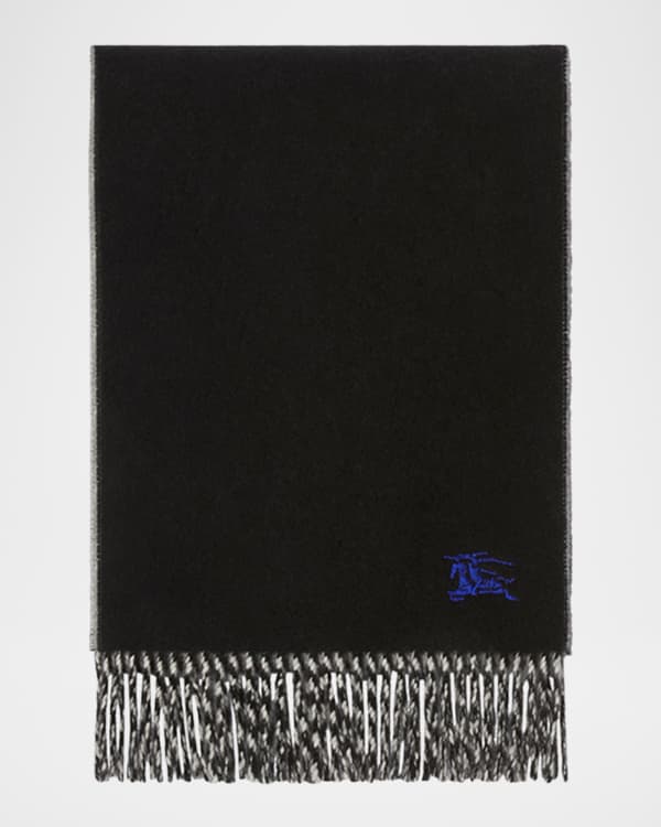 スカーフ Burberry Tri Bar Scarf - Burberry - Wool - Black Burberry Tri-Bar Check Wool Scarf | Neiman Marcus