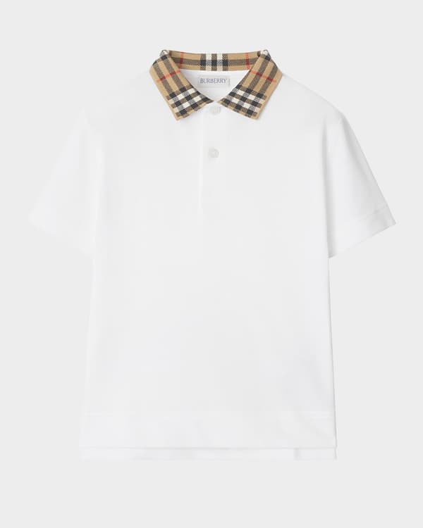 Burberry Boy's Cedar Rope Script Short-Sleeve T-Shirt, Size 3-14