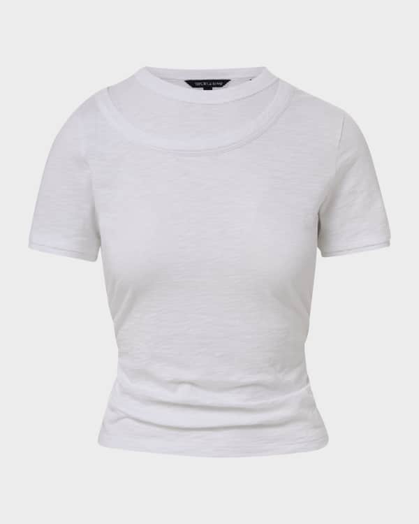 Ramy Brook Torin Rib-Knit Top | Neiman Marcus