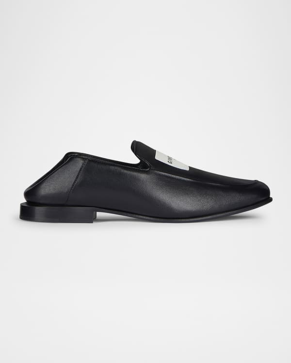 ショートブーツ・ブーティ LOEWE BLAZE LOAFERS Loewe - Blaze Black Leather Loafer | Mitchell Stores
