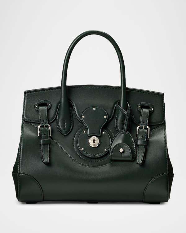 Ralph Lauren Collection RL 888 Box Calfskin Top Handle Bag
