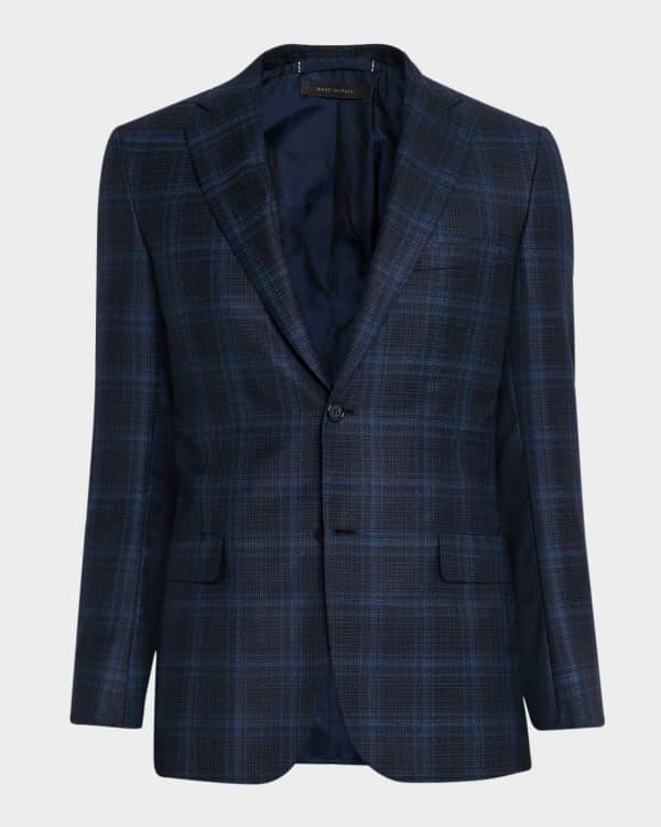 Theory Men's Clinton Blazer in Aero Poly | Neiman Marcus