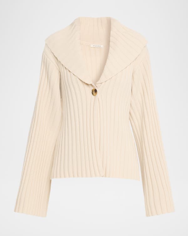 BY MALENE BIRGER モヘヤカーディガン