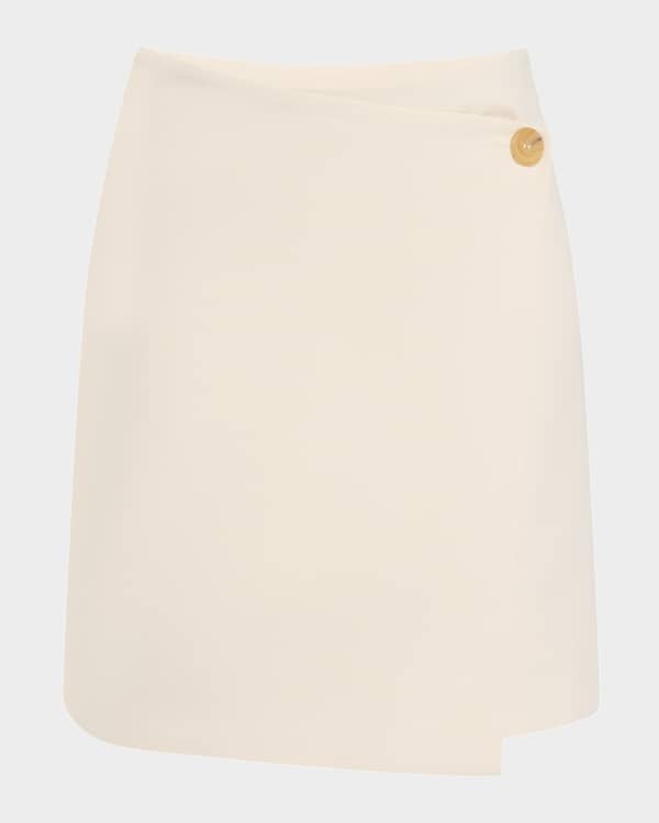 スカート MARC JACOBS DUCHESS SATIN SKIRT Marc Jacobs Duchess Satin Mini Skirt | Neiman Marcus