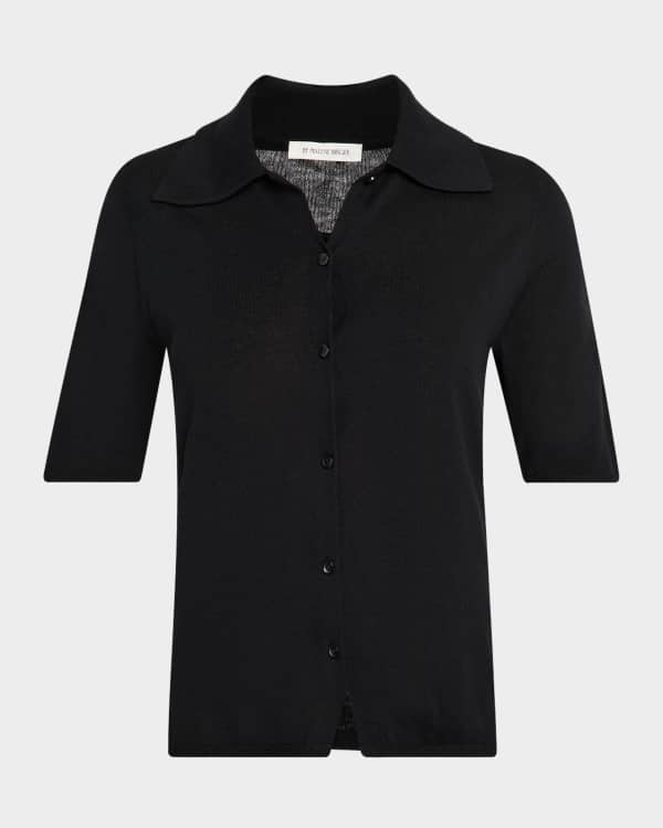 Montie Button-Down Knit Cardigan
