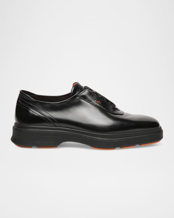 Santoni Men's Limited Edition Pierce Leather Oxfords | Neiman Marcus