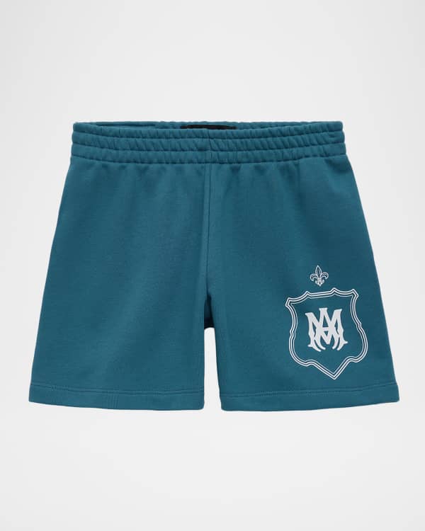 Boy's Shorts W/ Logo Scribble Graphic, Size 4-12