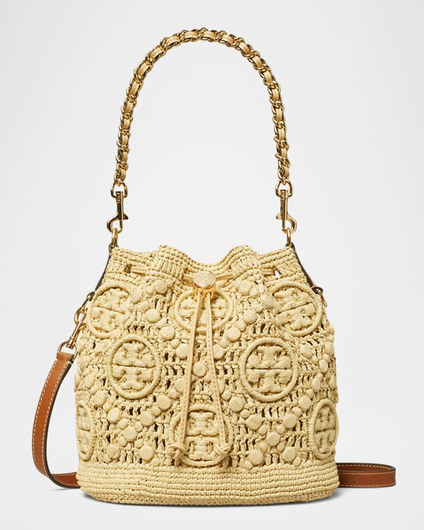 T-Monogram Jacquard Mini Bucket Bag