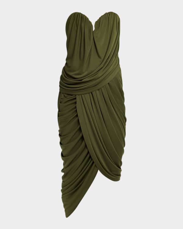 Herve Leger The Athena Bandage Midi Dress | Neiman Marcus