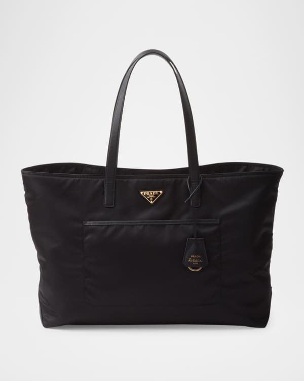 Prada Soft Calf Leather Tote Bag | Neiman Marcus