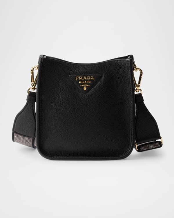 ショルダーバッグ PRADA RE-NYLON AND LEATHER CROSSBODY BAG Prada Crossbody Bag: Refined Style