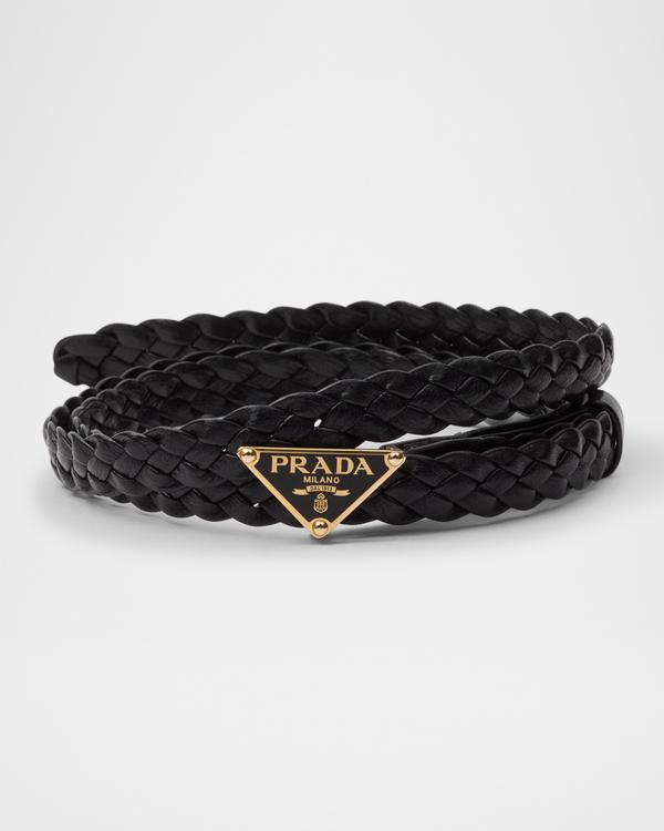 Prada Braided Rope Belt | Neiman Marcus display picture 1