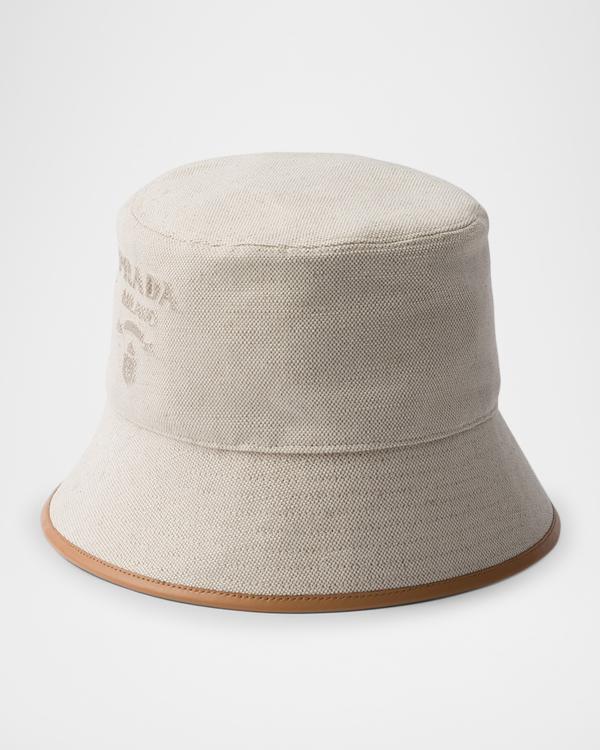 Burberry Check-Print Twill Bucket Hat | Neiman Marcus display picture 1