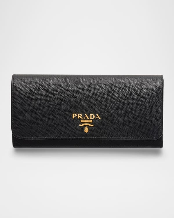折りたたみ財布 Prada Saffiano Leather French Wallet Prada Saffiano Leather Wallet | Saks Fifth Avenue