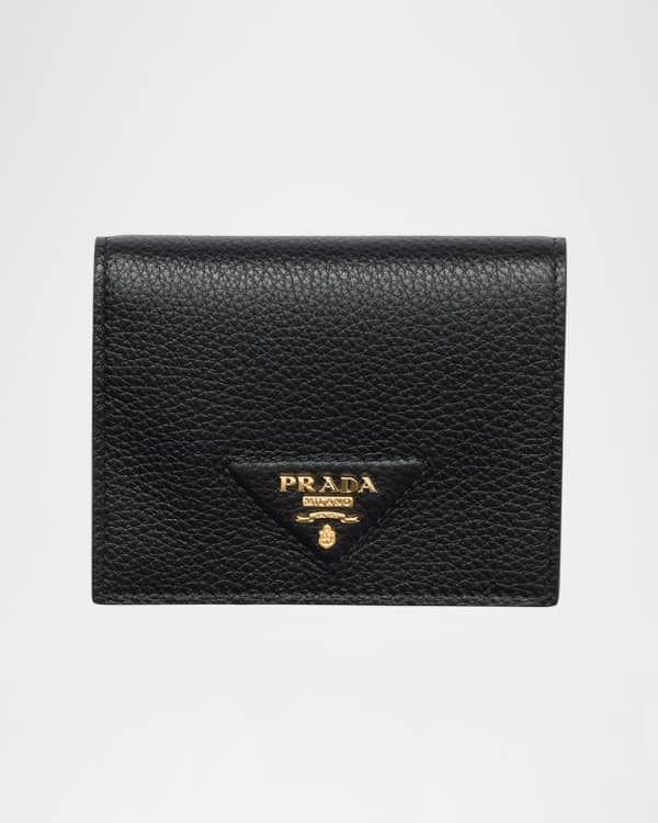 Prada Saffiano Zip-Around Wallet | Neiman Marcus