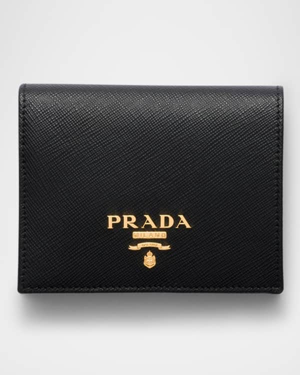 Prada Saffiano Zip-Around Wallet | Neiman Marcus