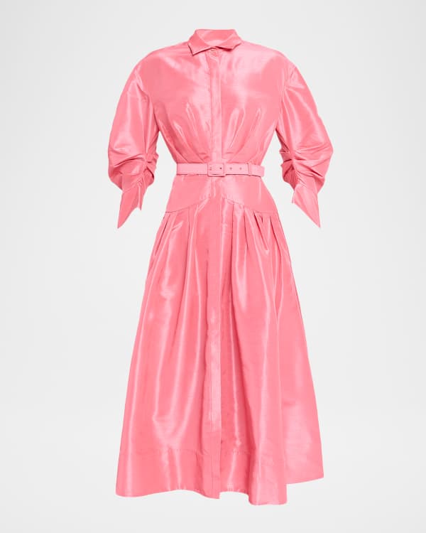 REBECCA VALLANCE Ella Ruffle One-Shoulder Evening Gown