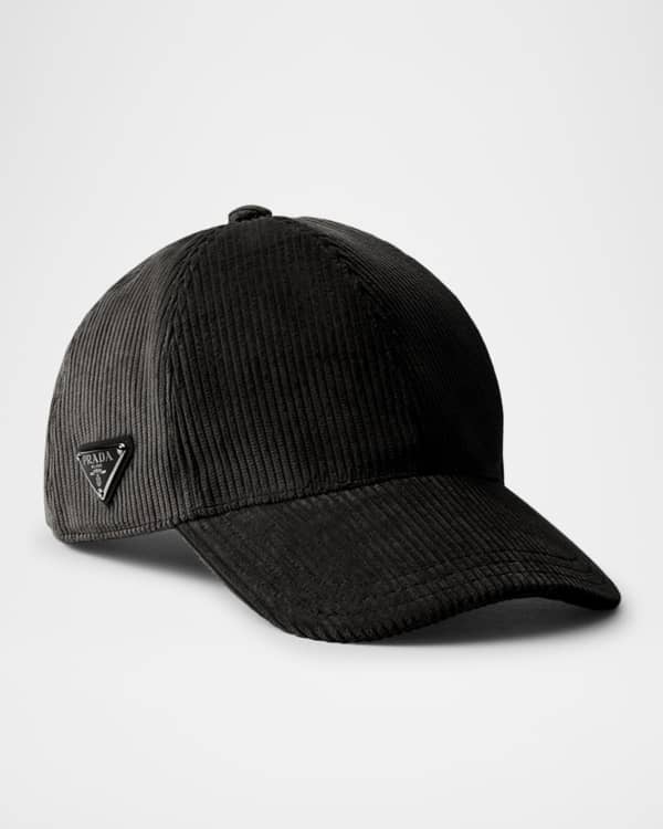 Prada Men's Solid Nylon Visor | Neiman Marcus