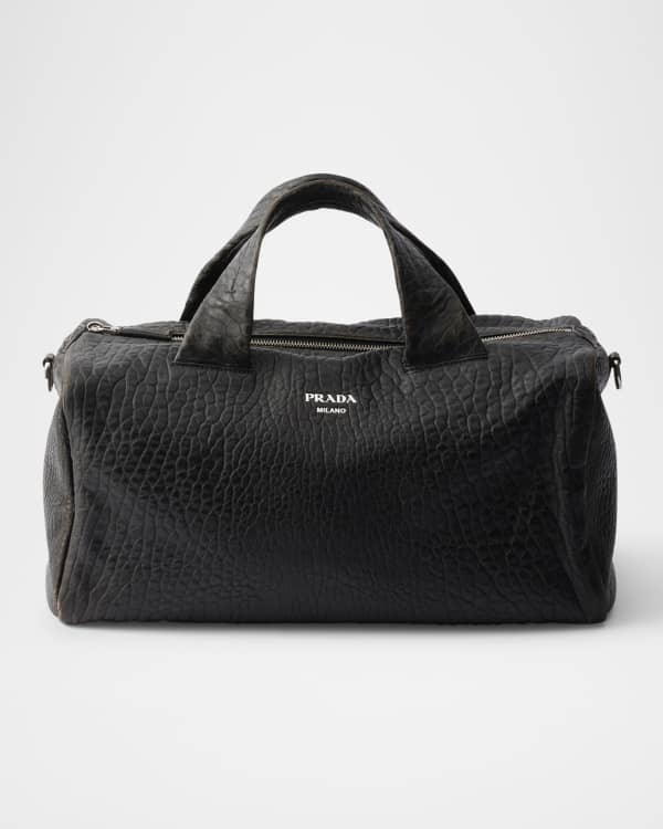 Prada Small Nappa Leather Duffle Bag | Neiman Marcus