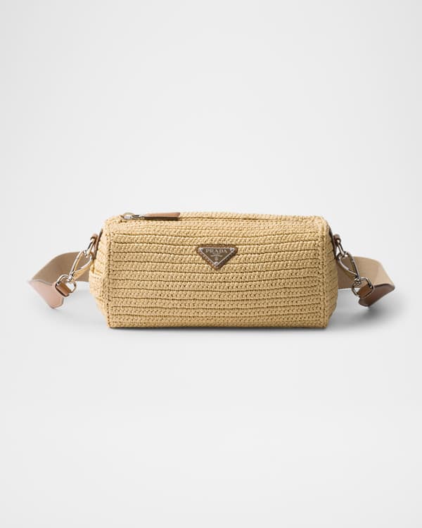 【関税&送料込】Fendi Summer Tote Rafia Shoulder Bag Fendi Men's Roma Raffia Tote Bag | Neiman Marcus