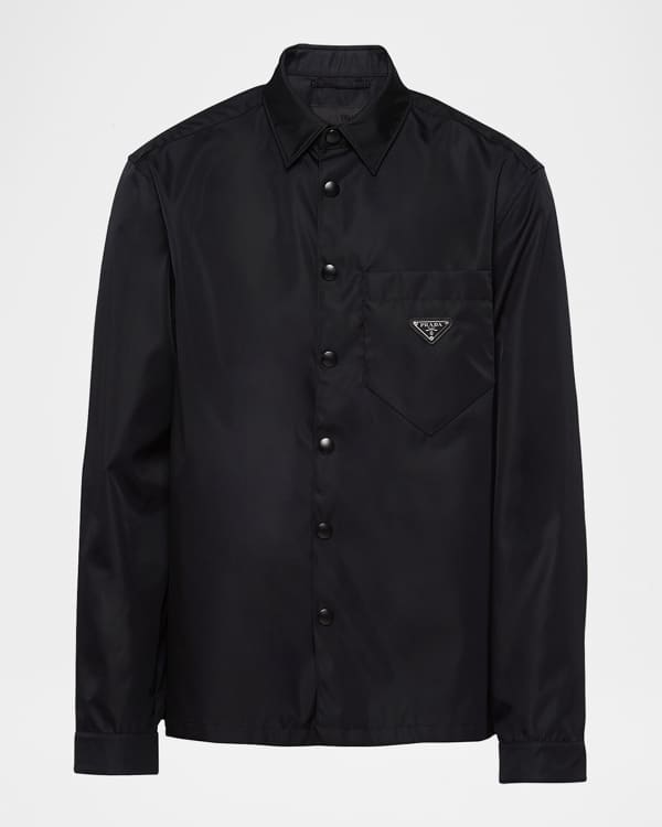 Dries Van Noten Men's Vannan Floral Belted Jacket | Neiman
