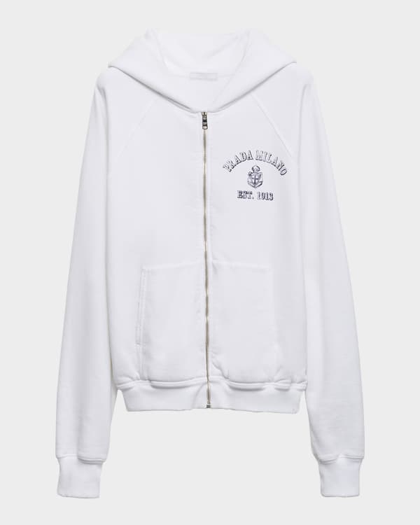 パーカー・フーディ Maison Margiela Cropped Cotton Sweatshirt With Handwritten Maison Margiela Cropped Cotton Sweatshirt With Handwritten