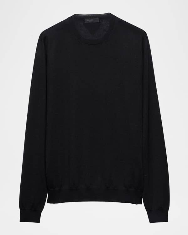 Palm Angels Men's Classic Logo Sweater | Neiman Marcus
