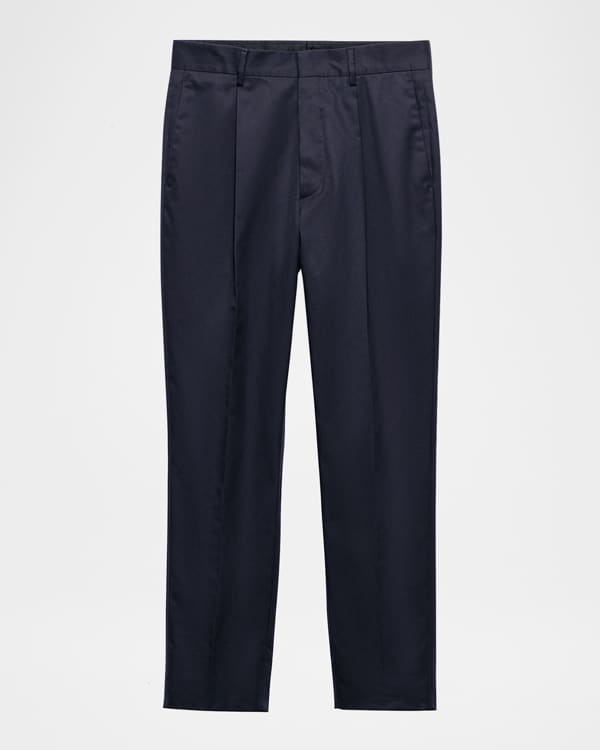 Balmain Men's Python Jacquard Dress Pants | Neiman Marcus