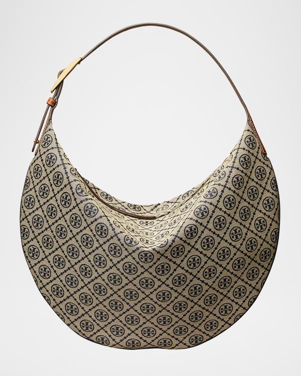 Tory Burch Miller Small Basketweave Flap Shoulder Bag | Neiman Marcus