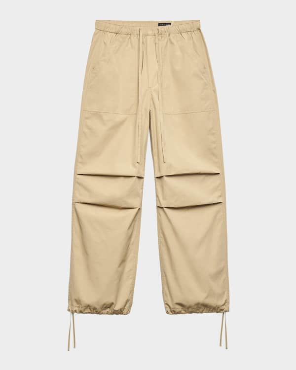 Tory Burch Cara Wide-Leg Side-Stripe Terry Pants | Neiman Marcus