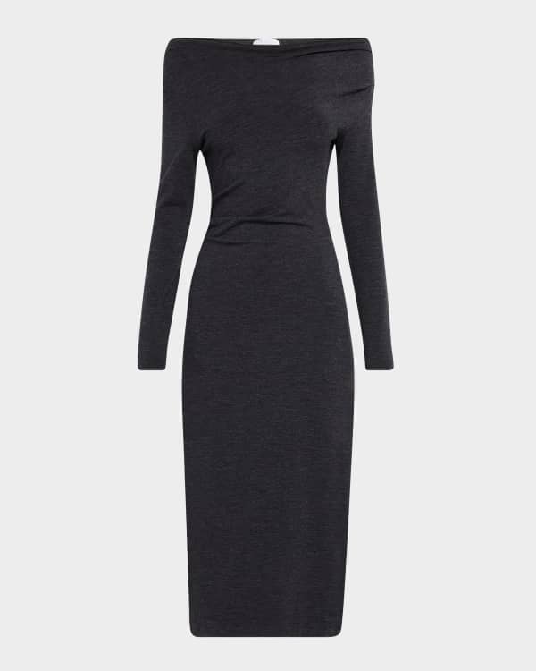 ワンピース GIVENCHY BLACK VISCOSE BLEND POLO DRESS Givenchy Black viscose blend polo dress | gebnegozionline