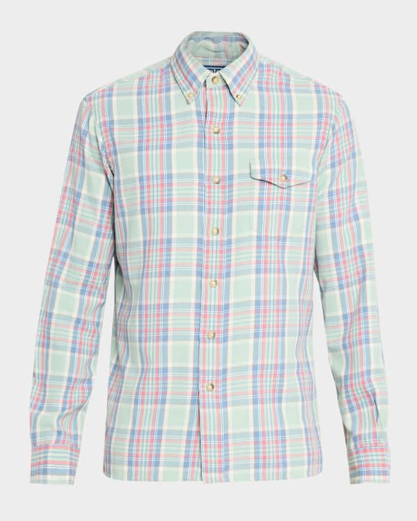 Tシャツ・カットソー Ralph Lauren Classic-fit plaid knit flannel workshirt Classic Fit Plaid Flannel Workshirt