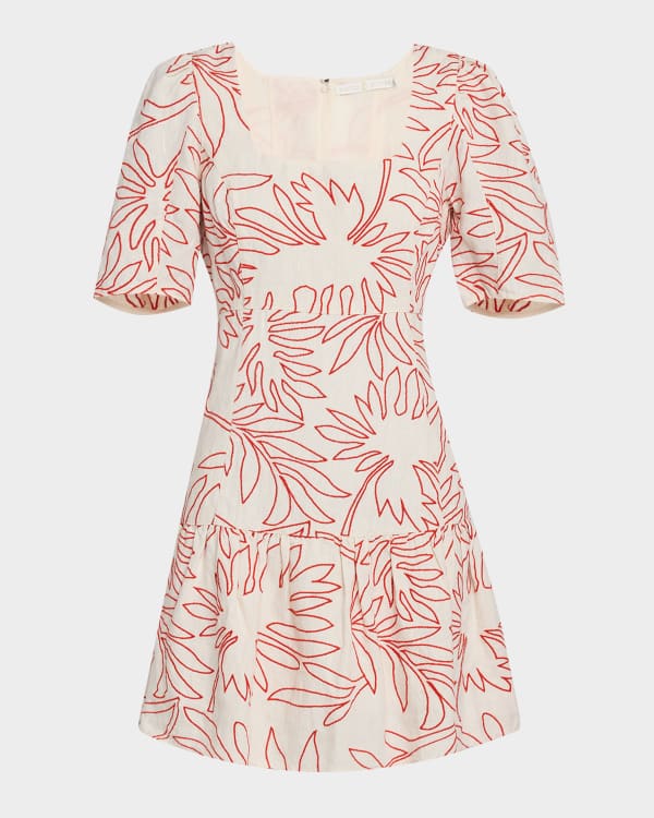 Acler ★ Surrey Floral Ombre Mini Dress Acler Surrey Floral Ombre Mini Dress | Anthropologie