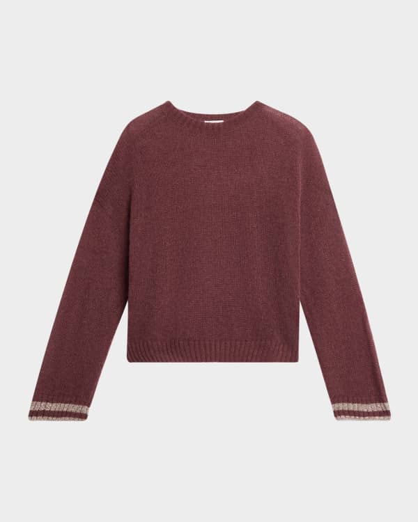 【送料&関税込】Brunello Cucinelli Crewneck Brunello Cucinelli Men's Cotton Ribbed Crewneck Sweater