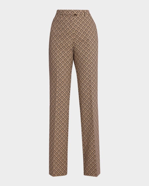 ボトムスその他 ETRO Flared trousers in ivory viscose l_20251-s5dk03z8-ysb-80-60-88-