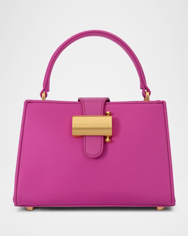 Micro Nia Leather Clutch Bag