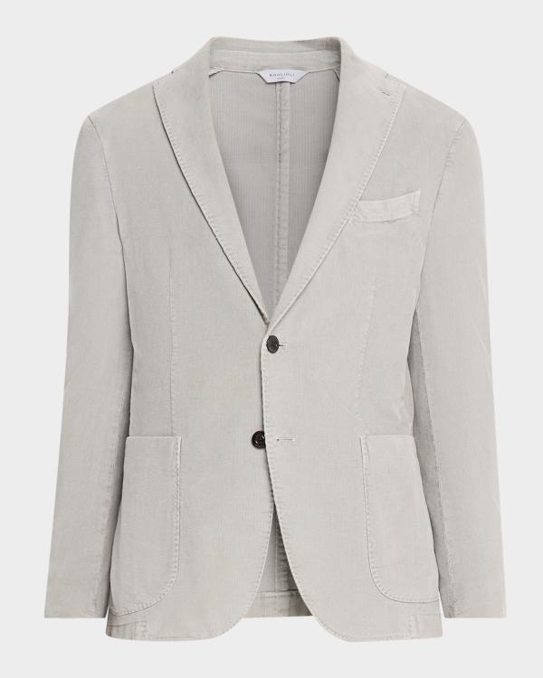 Giorgio Armani Men's Linen Upton Jacket | Neiman Marcus