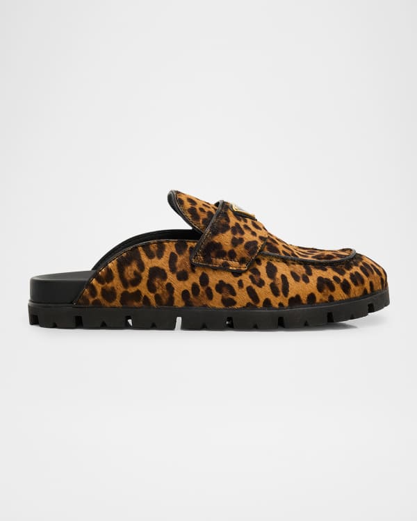 Suede Shearling Cozy Loafer Mules