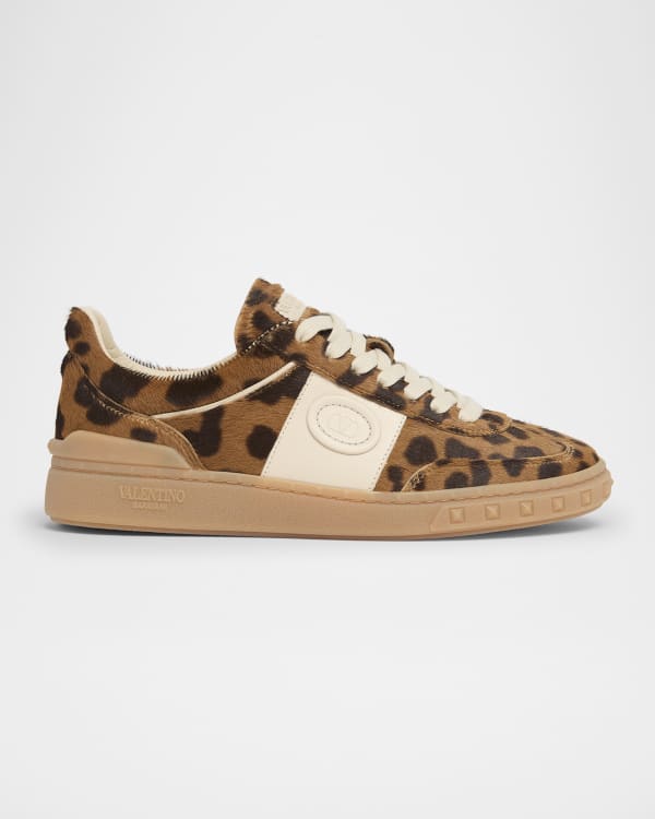 定価　139700円 新作　 ヴァレンティノchromathom sneaker Valentino Garavani Chromathon Ombre Glitter Ankle-Wrap