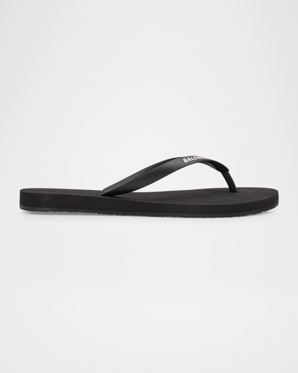 Versace La Medusa Flat Sandals | Neiman Marcus