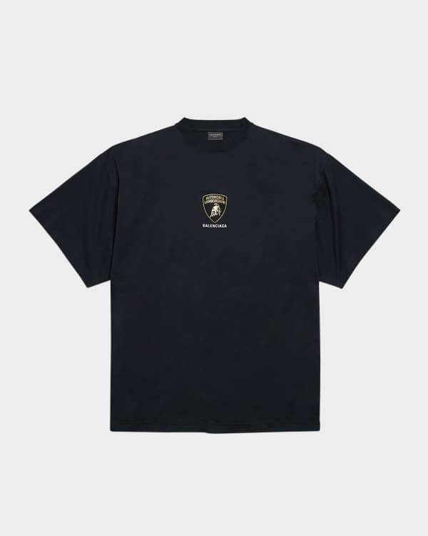 Balenciaga Men's Copyright Logo T-Shirt | Neiman Marcus