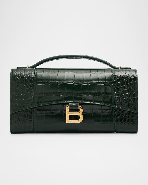 Balenciaga Hourglass XS BB Monogram Top-Handle Bag | Neiman