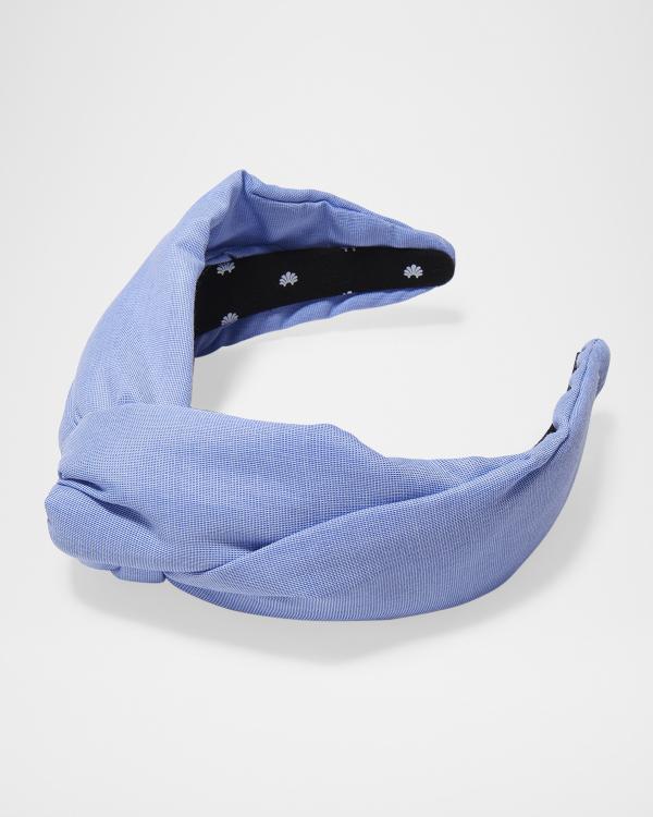 Lele Sadoughi Nautilus Embellished Knotted Headband | Neiman  display picture 2