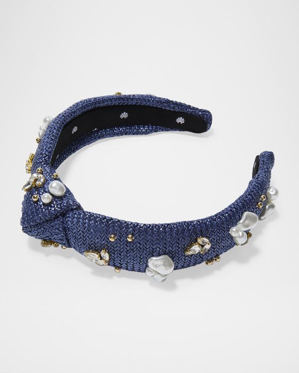 Lele Sadoughi Shimmer Confetti Knotted Headband | Neiman Marcus display picture 1