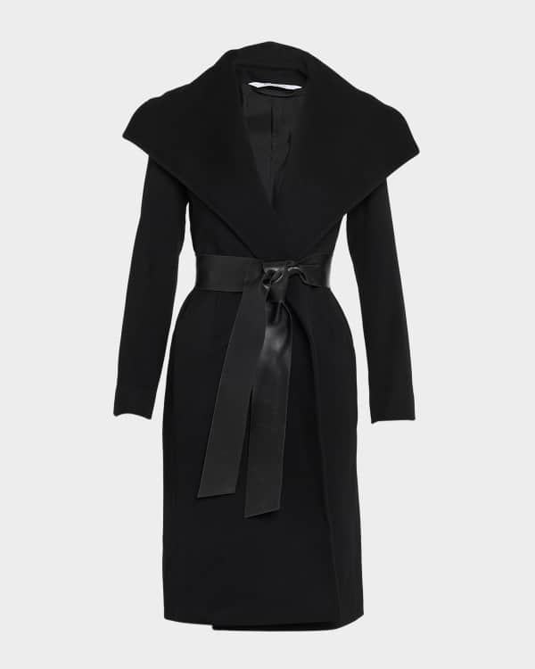 Toteme Bell Sleeve Long Coat | Neiman Marcus