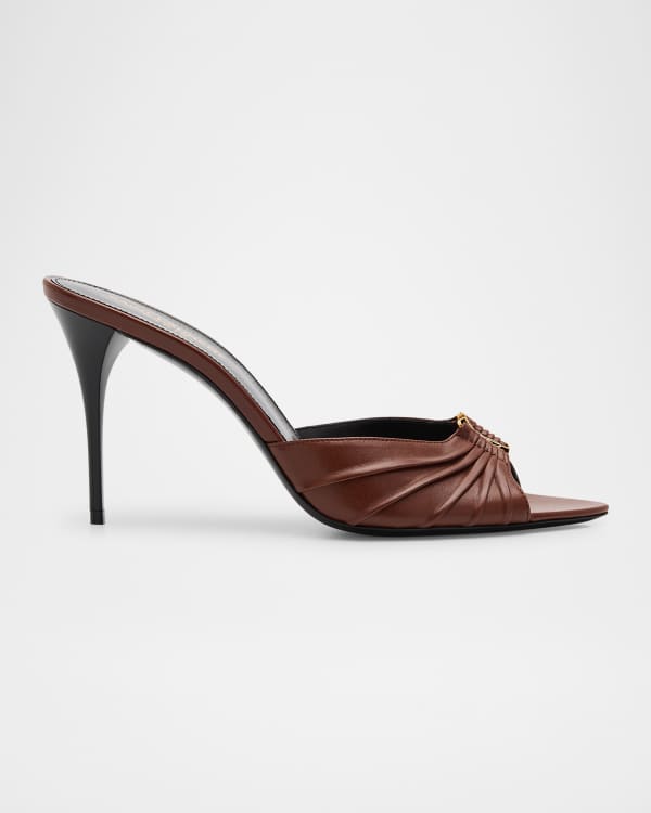 【FERRAGAMO】ZELIE SANDALS Salvatore Ferragamo Ferragamo Zelie Leather Sandal | ShopSimon