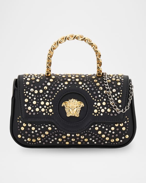 Medusa 95 Small Quilted Leather Shoulder Bag