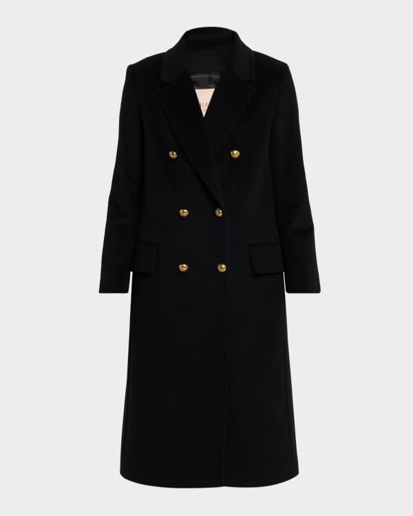 CHIARULLI Victoria Classic Double-Breasted Coat | Neiman Marcus