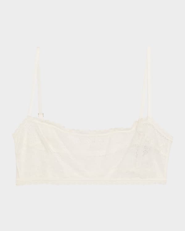 Commando Pima Cotton-Blend Triangle Bralette | Neiman Marcus